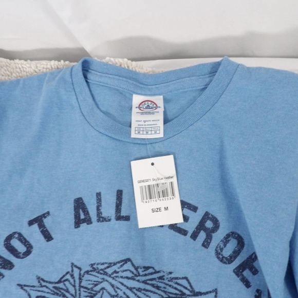 Delta Pro Weight -Women's Short Sleeve T Shirt- Size M- Not All Heroes Wear... - Picture 4 of 5